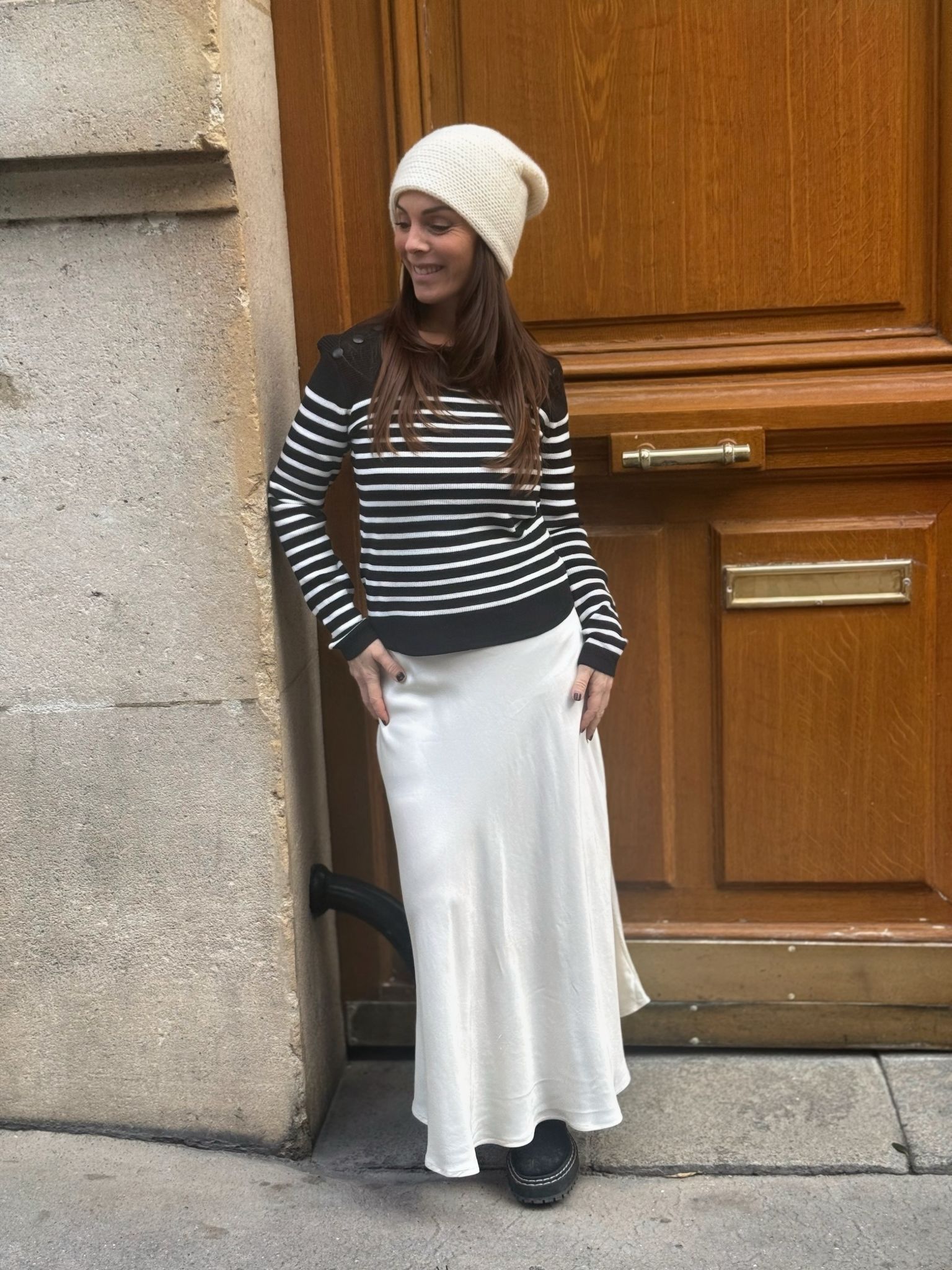 Pull Marinette Noir/Blanc