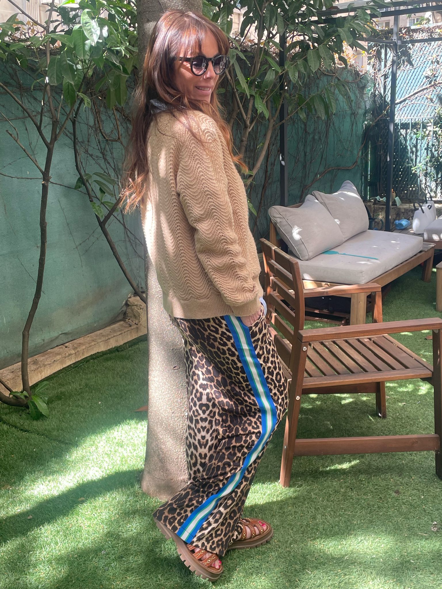 Pantalon Leo Bande Bleu