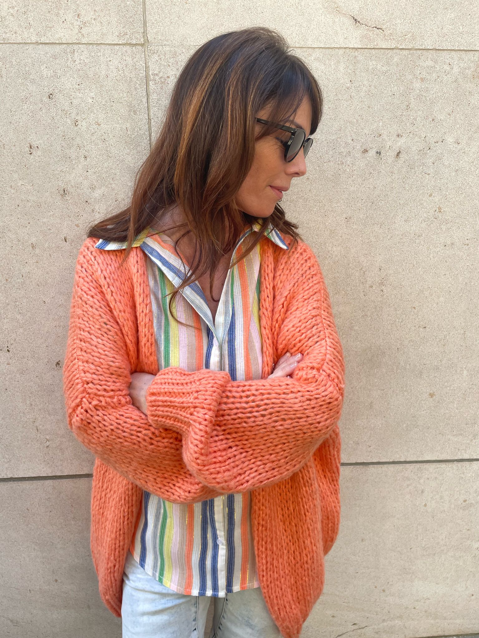 Gilet Nina Orange