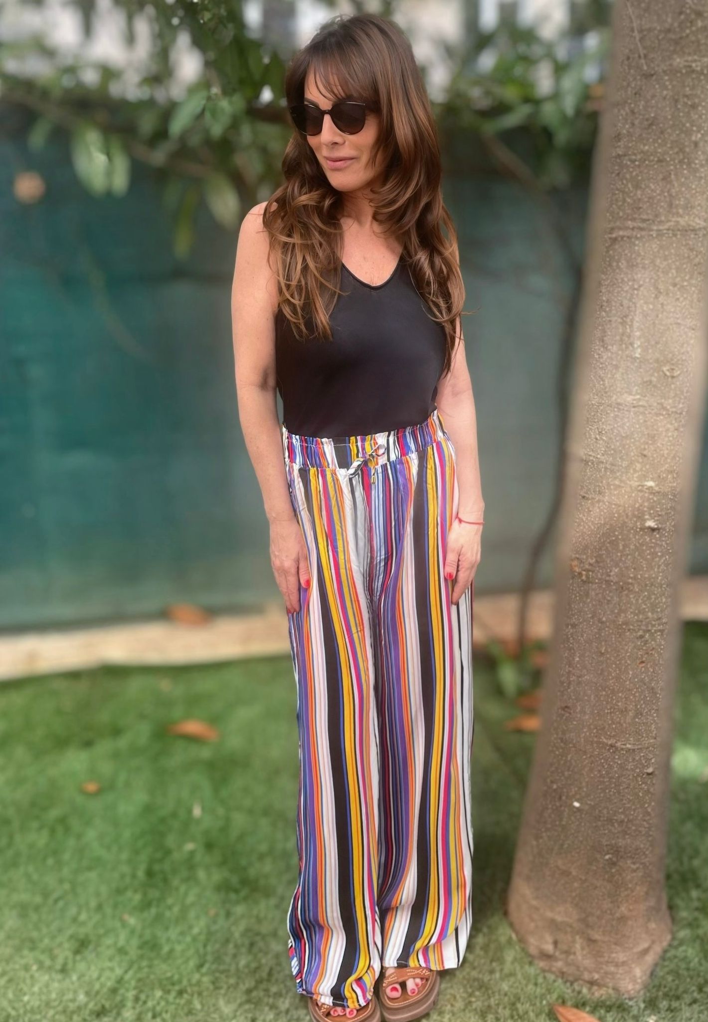 Pantalon Positano Bleu